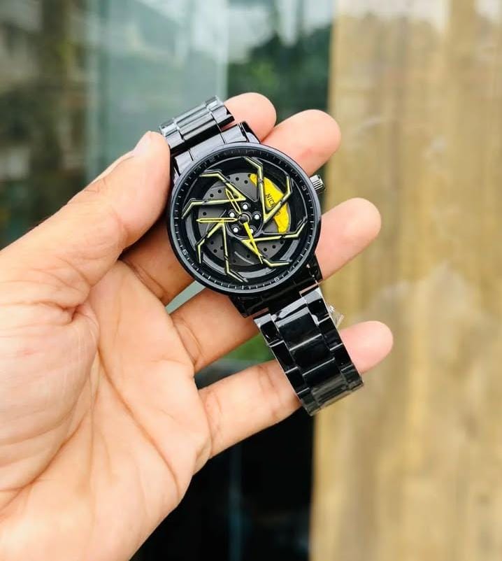 Stereoscopic Car Wheel Watch