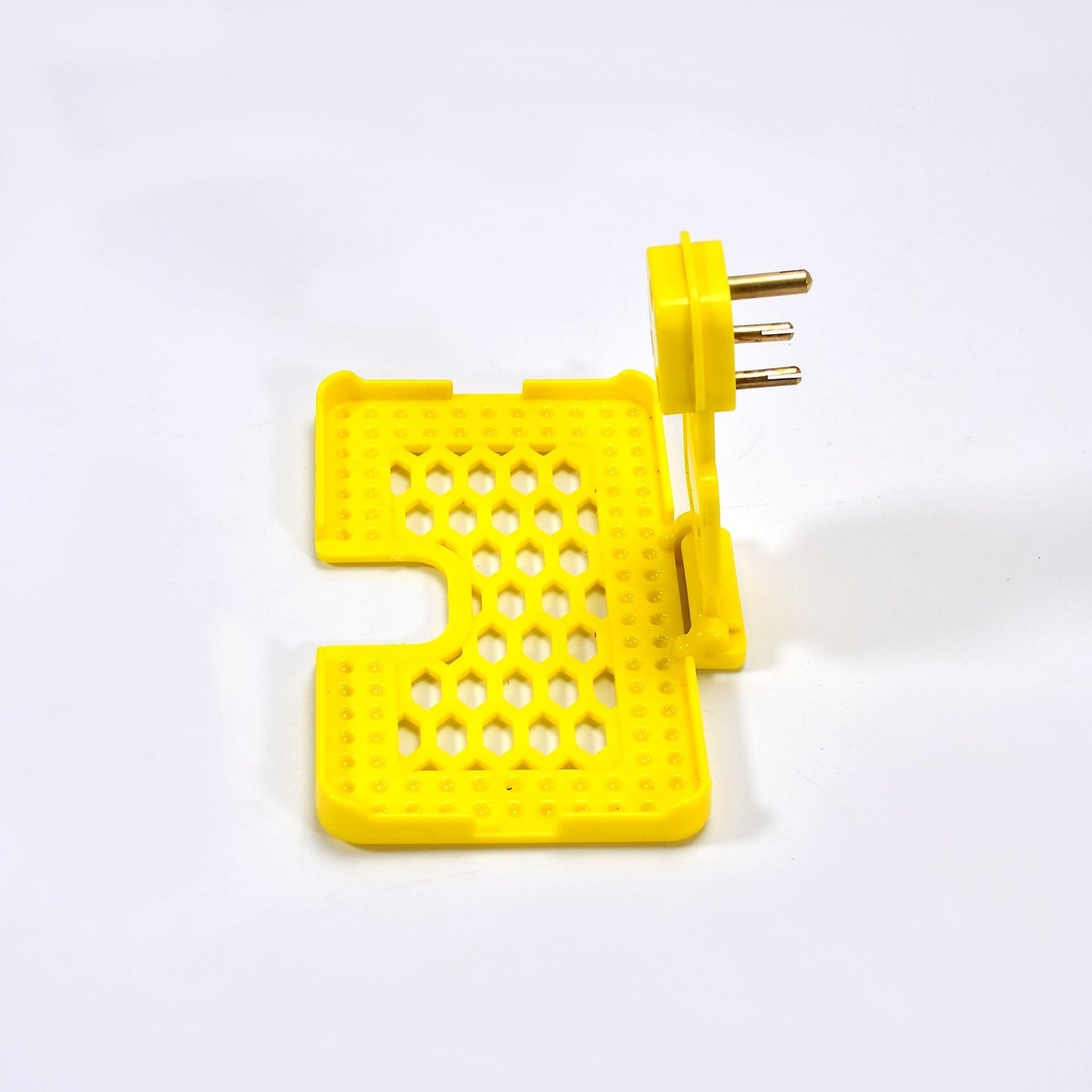 Multi-Purpose Yellow Wall Holder Stand for Mobile Charging