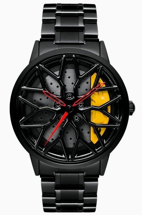 Stereoscopic Car Wheel Watch